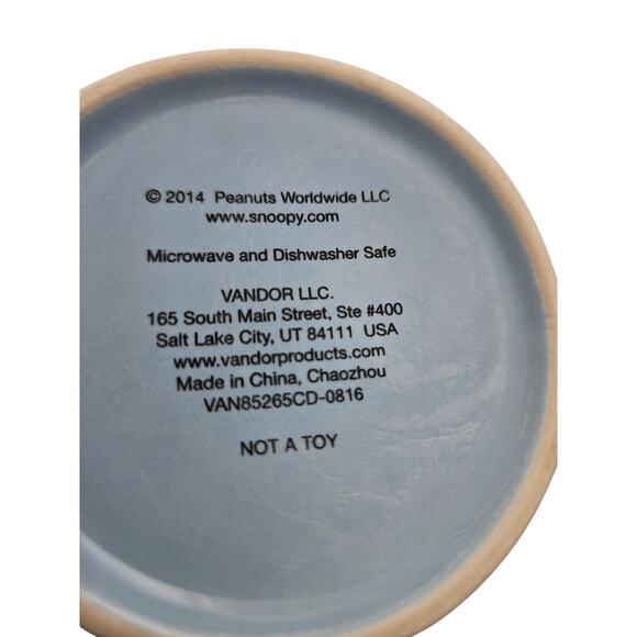 Peanuts Coffee Mug Cup Snoopy - Picture 3 of 6